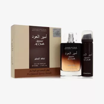 Lattafa Duo Ameer Al Oudh Eau de Parfum 100ml + Parfümspray 50ml lahjasetti