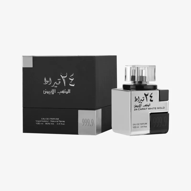 LATTAFA 24 Carat White Gold Eau de Parfum suihke 100 ml