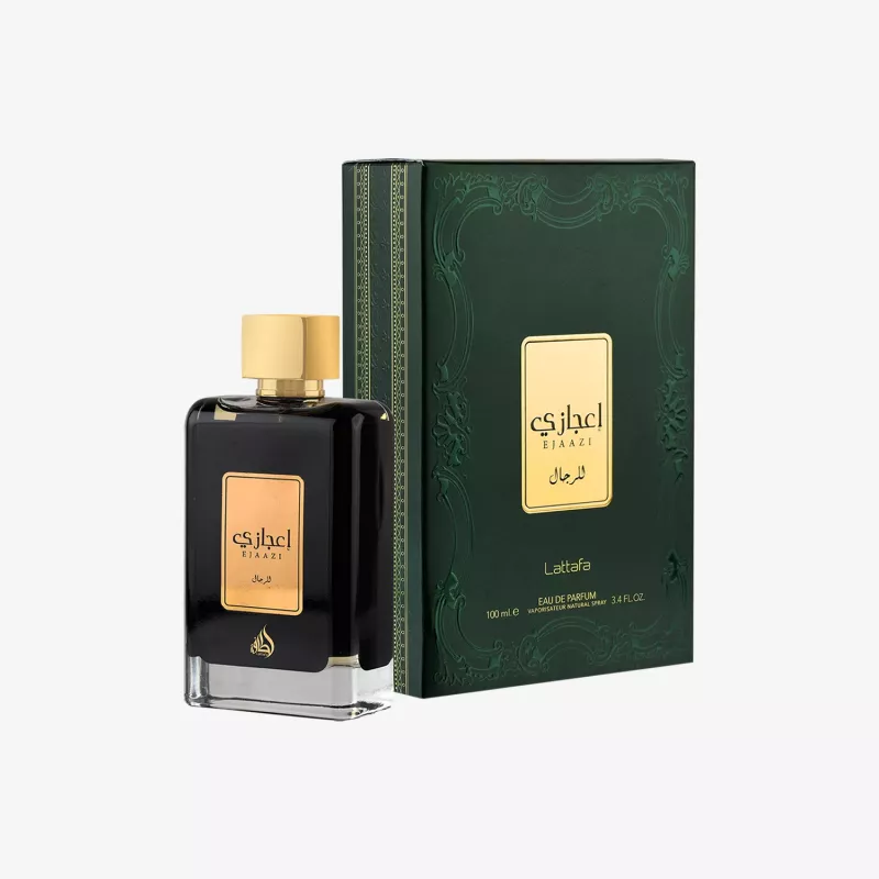 LATTAFA Ejaazi Eau de Parfum suihke 100 ml unisex amberinen puinen tuoksu
