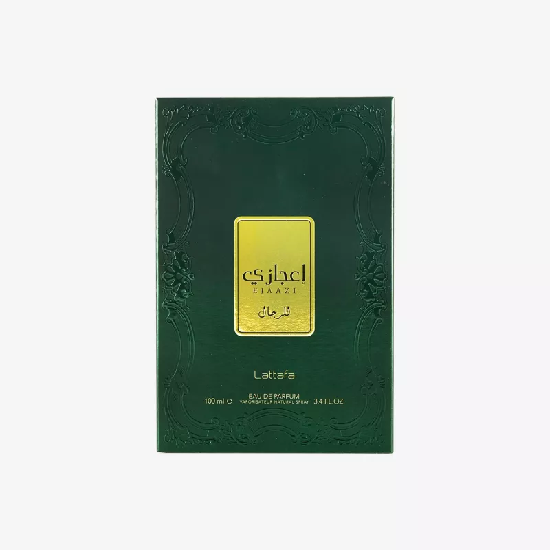 LATTAFA Ejaazi Eau de Parfum suihke 100 ml unisex amberinen puinen tuoksu