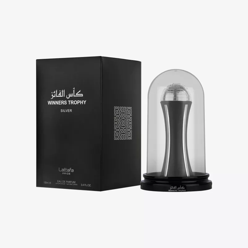 Lattafa Pride Al Khas Winners Trophy Silver Eau de Parfum suihke 100 ml