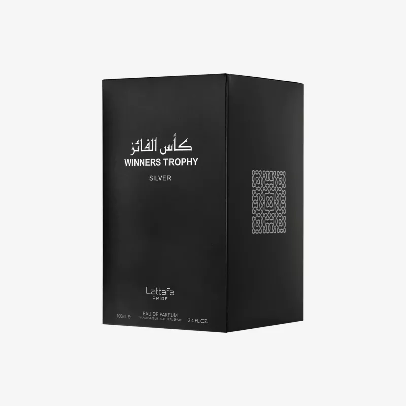 Lattafa Pride Al Khas Winners Trophy Silver Eau de Parfum suihke 100 ml