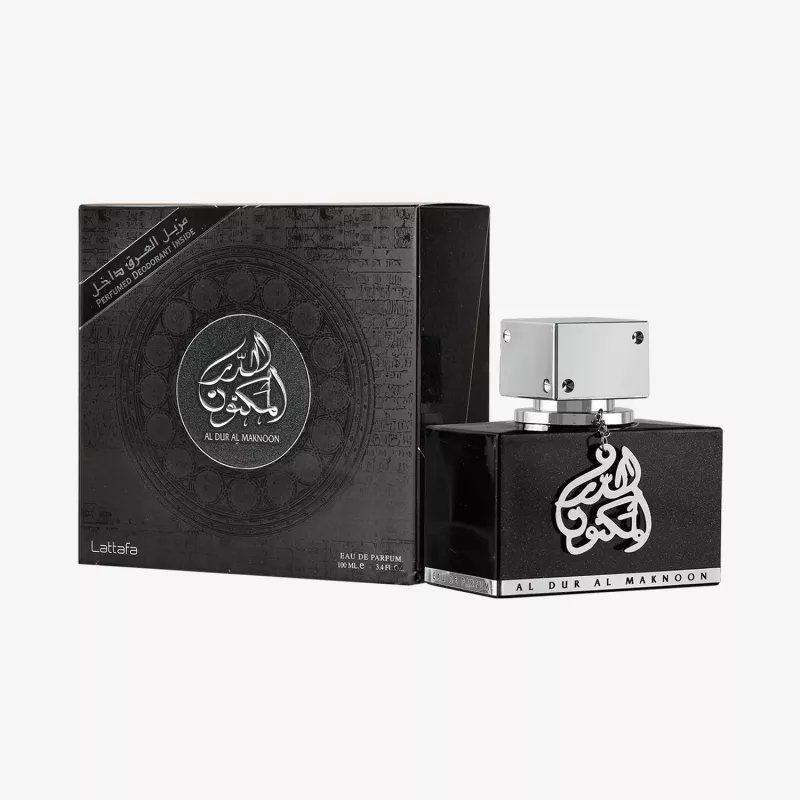 LATTAFA Al Dur Al Maknoon Silver Eau de Parfum -suihke 100ml