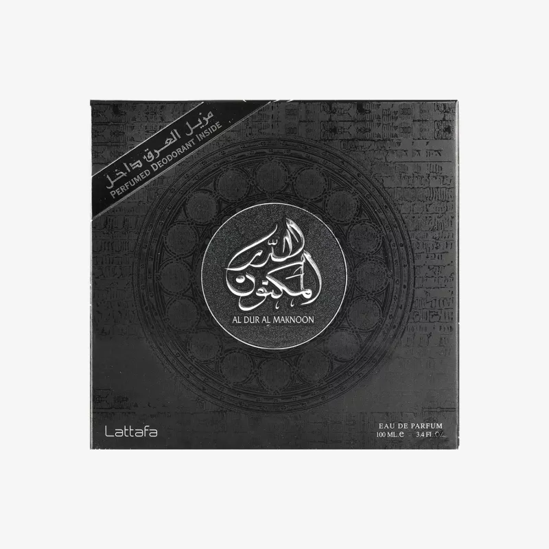 LATTAFA Al Dur Al Maknoon Silver Eau de Parfum -suihke 100ml