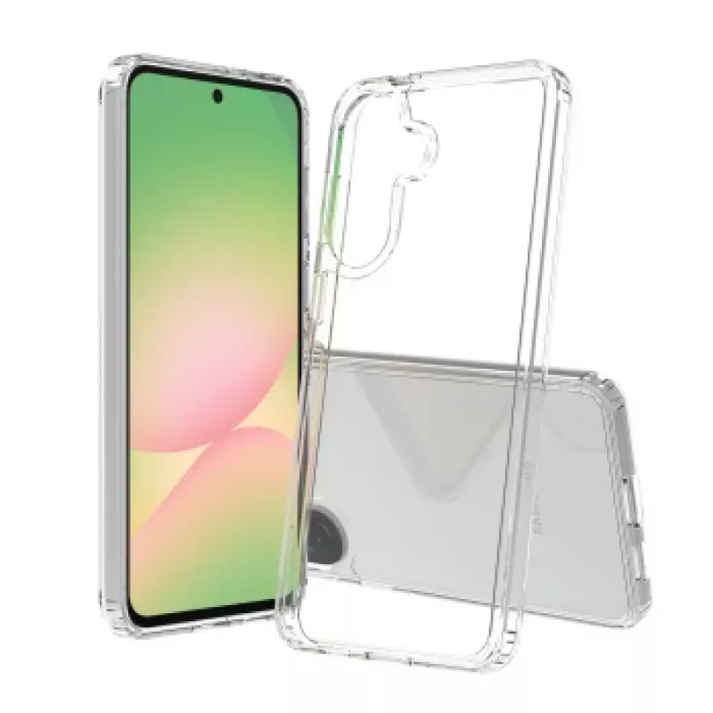 Screenor Bumper Protection -suojakotelo läpinäkyvä Samsung Galaxy A57 -puhelimelle