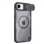 Nillkin Iceblade Prop Magnetic -kotelo objektiivinsuojuksella ja jalustalla iPhone 16e - musta