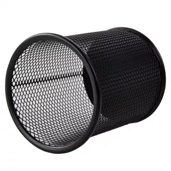 Deli Mesh pyöreä kynäteline 9,1x9,8x9,8 cm musta