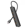 VENTION USB-C – USB 3.2 Gen 2 -hubi 100W PD:llä, 0,15 m, musta