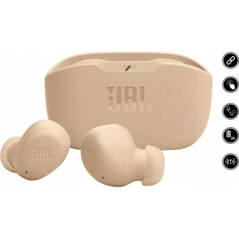 JBL Wave Buds True Wireless in-ear-kuulokkeet beige