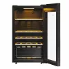 Haier HWS34GGH1 Wine Bank 50 Series 3 kompressoriviinikaappi vapaasti seisova musta 34 pulloa