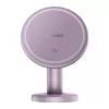 Baseus C01 magneettinen auton kojelaudan puhelinteline violetti