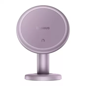 Baseus C01 magneettinen auton kojelaudan puhelinteline violetti