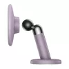 Baseus C01 magneettinen auton kojelaudan puhelinteline violetti