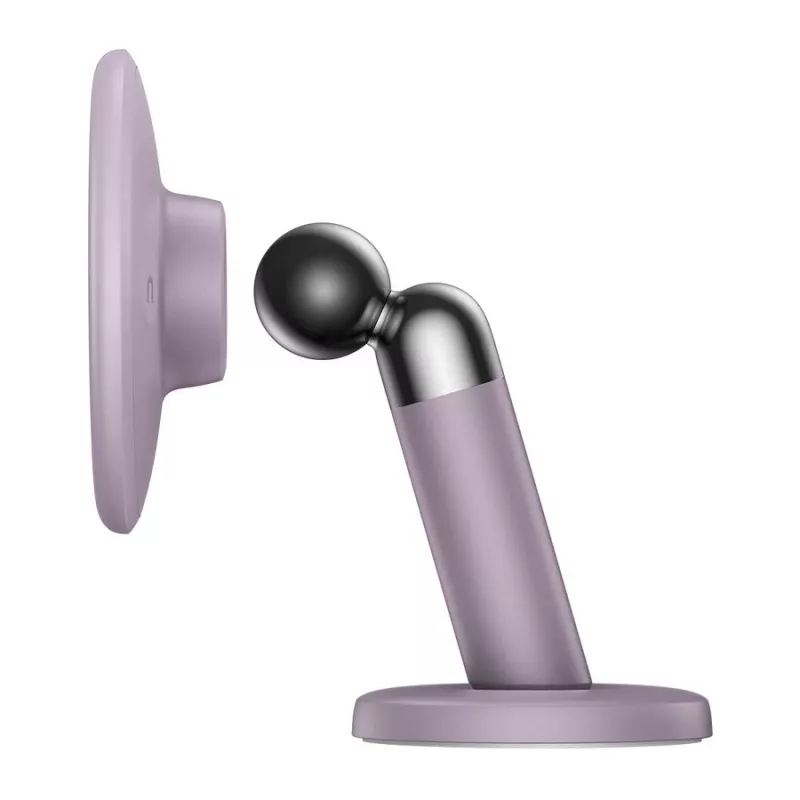 Baseus C01 magneettinen auton kojelaudan puhelinteline violetti