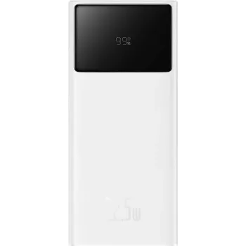 Baseus Star-Lord 20000 mAh 2xUSB USB-C 22.5W valkoinen