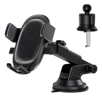 Baseus UltraControl Pro puhelinteline autoon - musta