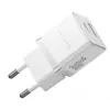 Baseus Palm 30W USB-C USB-A seinälaturi valkoinen EU-pistoke