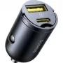 Baseus Tiny Star 30W USB-A USB-C seinälaturi musta