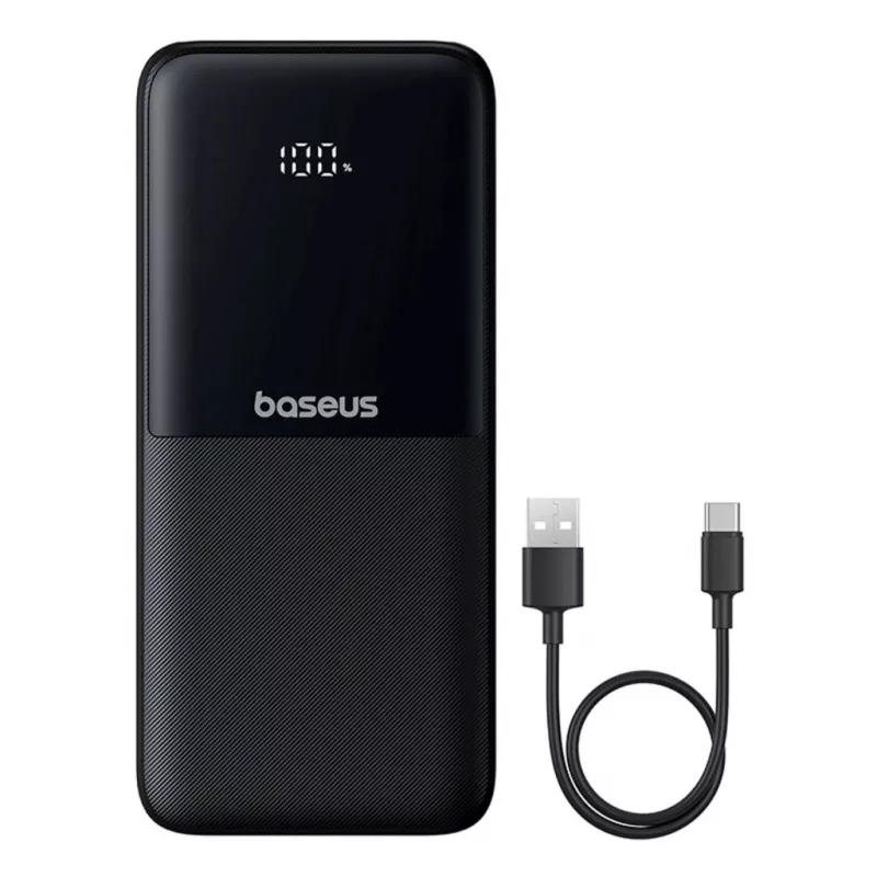 Baseus Lipow 10000 mAh 22.5W Power Bank musta