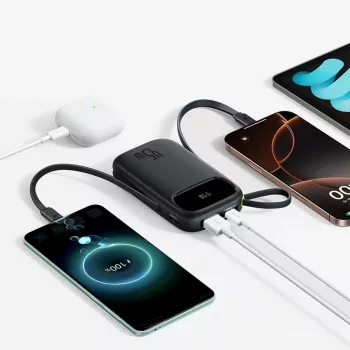 Baseus EnerFill FC31 QPow3 20000 mAh 45W varavirtalähde musta