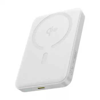 Baseus EnerFill FM12 Qi2 10000 mAh 22,5W MagSafe USB-C varavirtalähde valkoinen