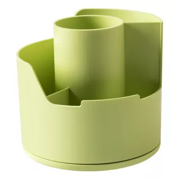 Deli LonGreen kynäteline limetinvihreä 12x12x11 cm