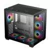 Deepcool CG530 7F Mid-Tower -kotelo musta