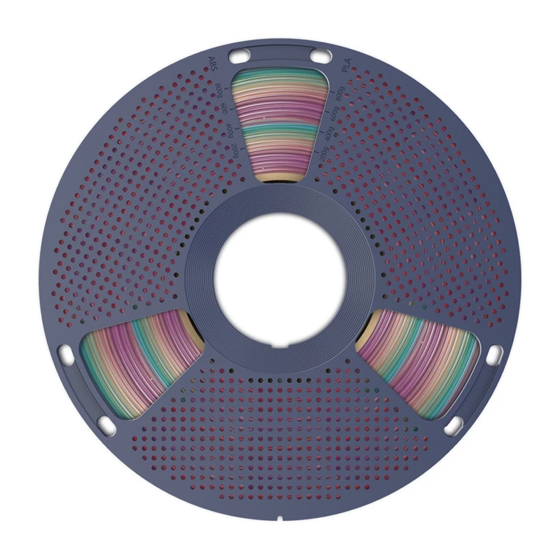 SUNLU PLA Transparent Rainbow -filamentti 1,75 mm 1 kg 3D-tulostinfilamentti