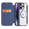 Dux Ducis Skin X Pro Folio -kotelo MagSafe-yhteensopiva Apple iPhone 15 Pro Max -puhelimelle, musta
