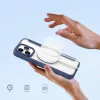 Dux Ducis Skin X Pro Folio -kotelo MagSafe-yhteensopiva Apple iPhone 15 Pro Max -puhelimelle, musta