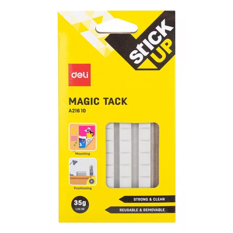 Deli Stick Up tarrapalat 75 kpl valkoinen