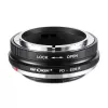 K&F Concept -objektiivisovitin Canon FD - Canon RF (musta)