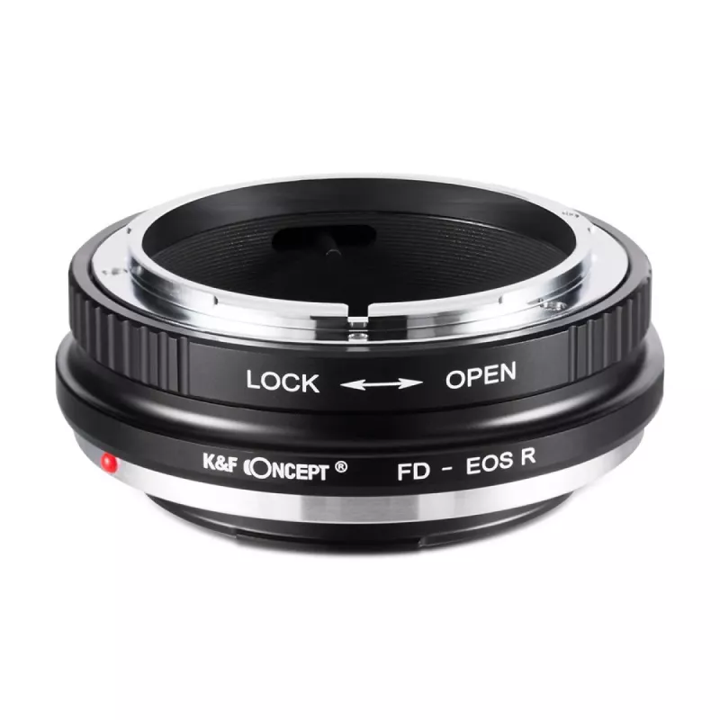 K&F Concept -objektiivisovitin Canon FD - Canon RF (musta)