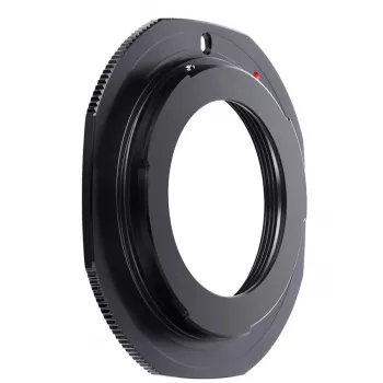 K&F Concept PRO -objektiivisovitin Canon EOS EF/EF-S - M42 -kamerarunko - musta