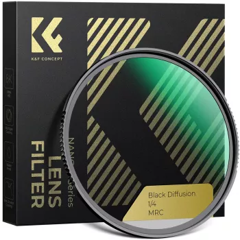 K&F Concept Black Diffusion 1/4 -suodatin 52mm
