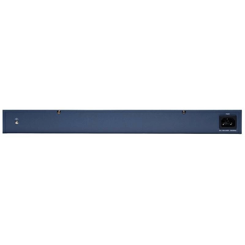 Hikvision DS-3E1528P-EI(O-STD) Gigabit PoE-kytkin, 24x PoE RJ45, 2x RJ45, 2x SFP
