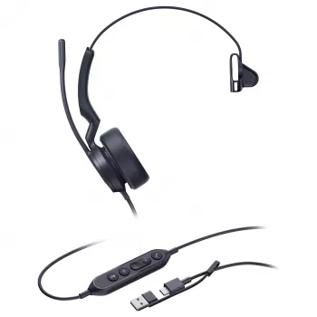 Yealink kuulokemikrofoni UH 44 Mono USB-C/A