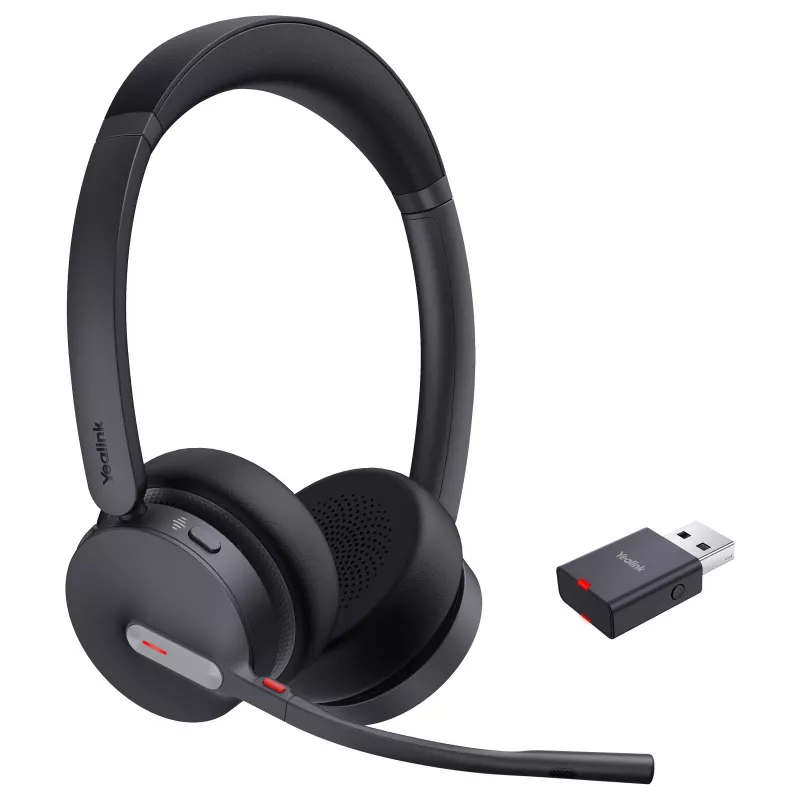 Yealink kuulokemikrofoni WH64 Hybrid Dual lataustelineellä