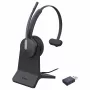 Yealink WH64 Hybrid Mono DECT/Bluetooth-kuulokemikrofoni lataustelineellä