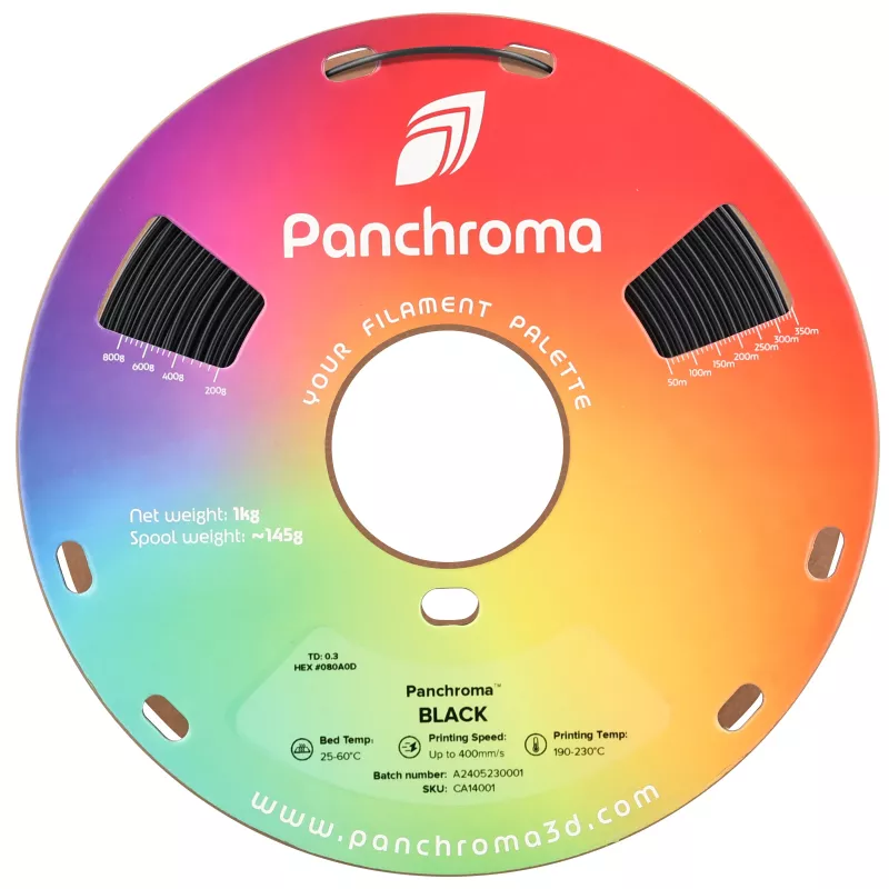 Polymaker Panchroma CoPE 3D-tulostimen filamentti, 1,75 mm, 1 kg, musta