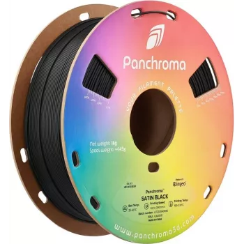 Polymaker Panchroma PLA Satin 3D-tulostin-filamentti, 1,75 mm, 1 kg, musta