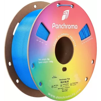 Polymaker Panchroma PLA Silk 1,75 mm sininen 1 kg 3D-tulostin-filamentti