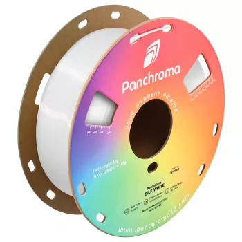 Polymaker Panchroma PLA Silk 3D-tulostin-filamentti, 1,75 mm, 1 kg, valkoinen