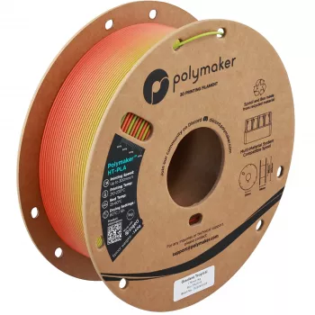 Polymaker HT-PLA 3D-tulostin-filamentti, 1,75 mm, 1 kg, Gradient Tropical