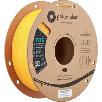 Polymaker HT-PLA-GF 3D-tulostin-filamentti, 1,75 mm, 1 kg, Power Tool Yellow