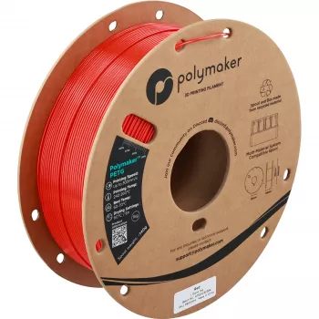POLYMAKER PETG 1,75 mm punainen 1 kg 3D-filamentti (PB05004)