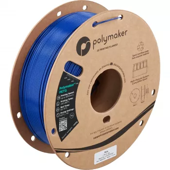 Polymaker PETG 3D-tulostin-filamentti, 1,75 mm, 1 kg, sininen (PB05006)