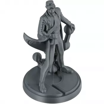 Polymaker PETG 3D-tulostin-filamentti, 1,75 mm, 1 kg, hopea (PB05010)
