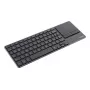 Rapoo E2810M langaton ultralaiha multimedianäppäimistö kosketuslevyllä, QWERTZ, musta