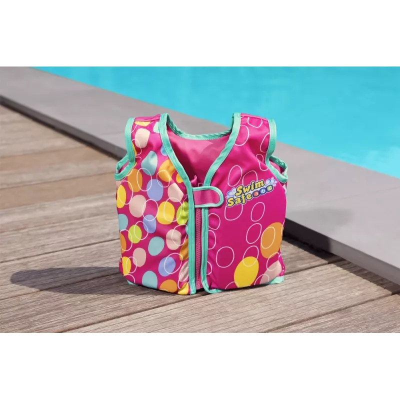 Bestway 32176 pelastusliivi pinkki 51 cm